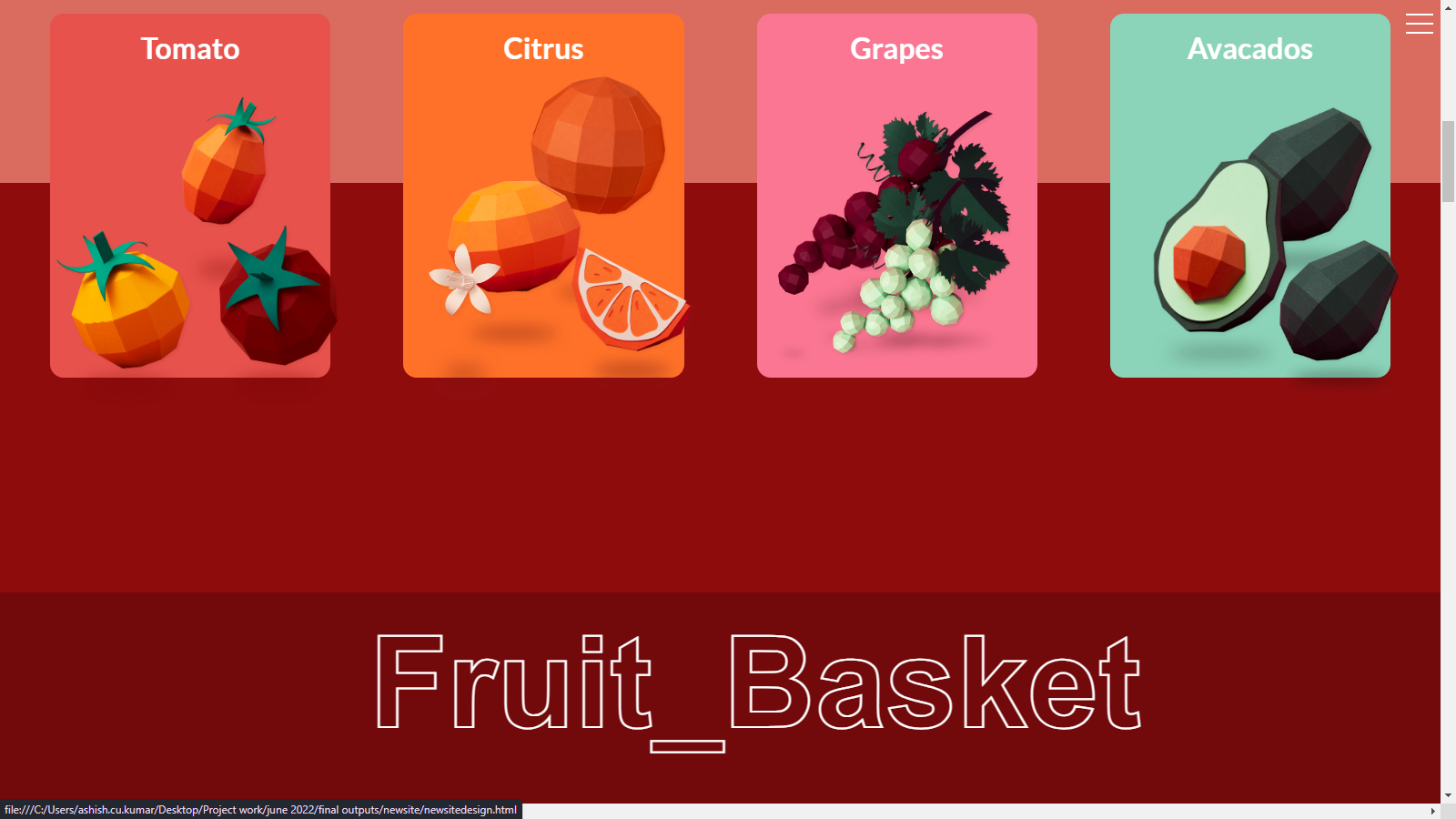 GitHub - AshishTech3007/FruitBasket