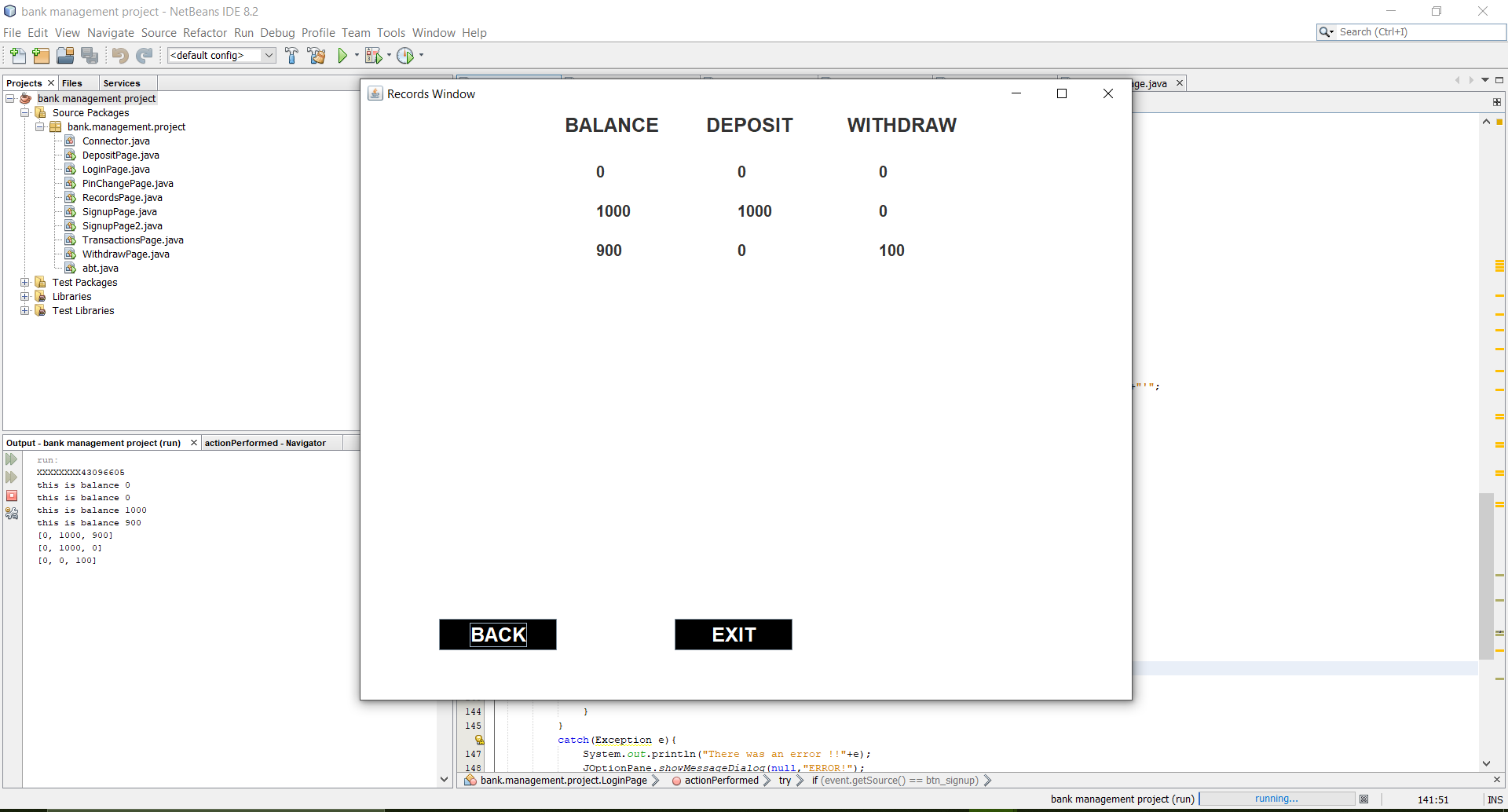 GitHub - purplevarun/bank-management-project: Java project using Swing ...