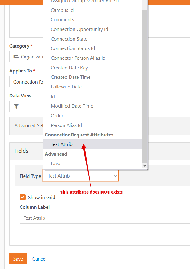 Deleted Connection Opportunities Cause Orphaned Request Attributes in ...