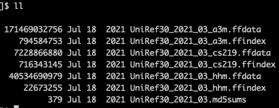 HHBlits database is not found at uniref30_database · Issue #679 ...
