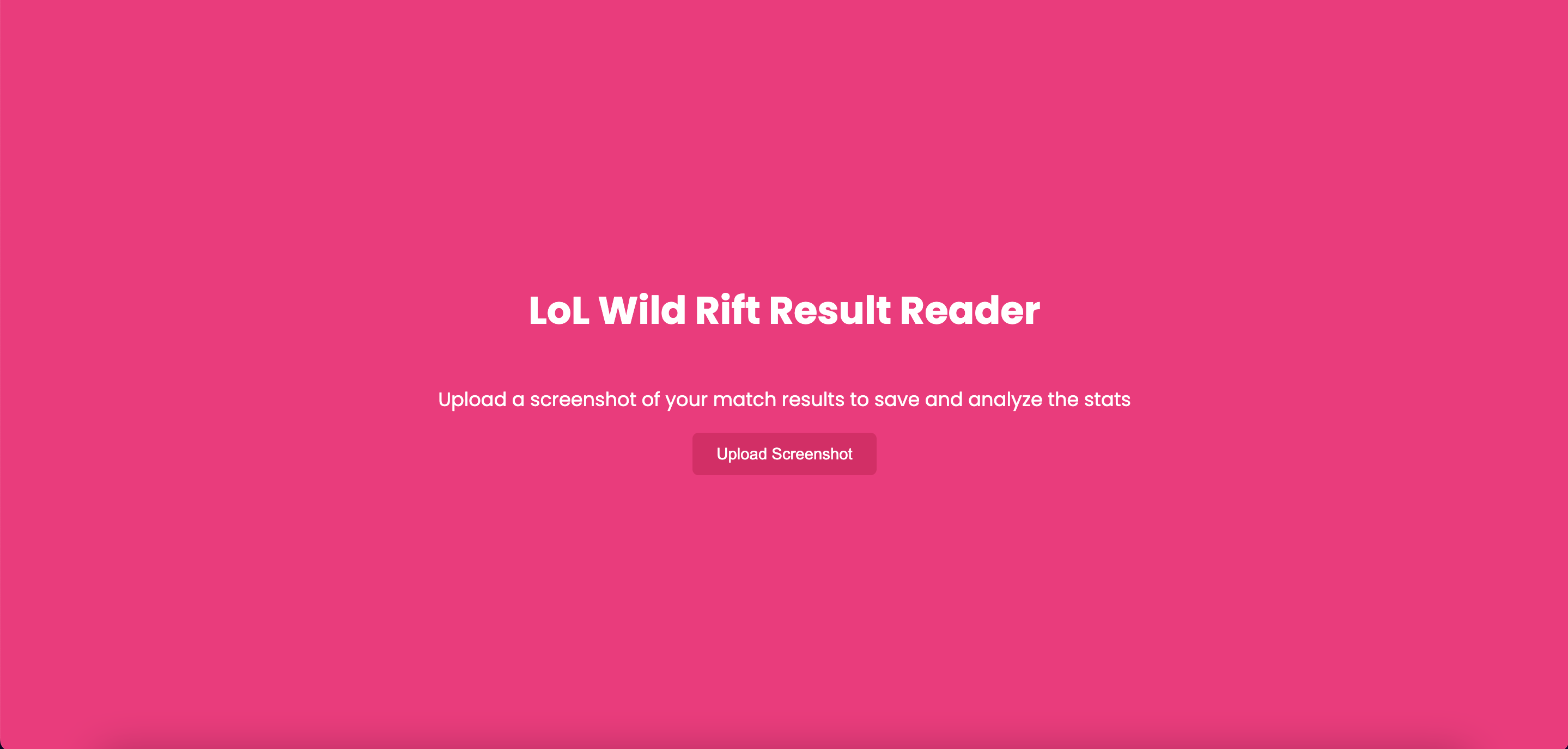GitHub - NaruseDaigo/lol-wildrift-result-reader: This is Flask web ...