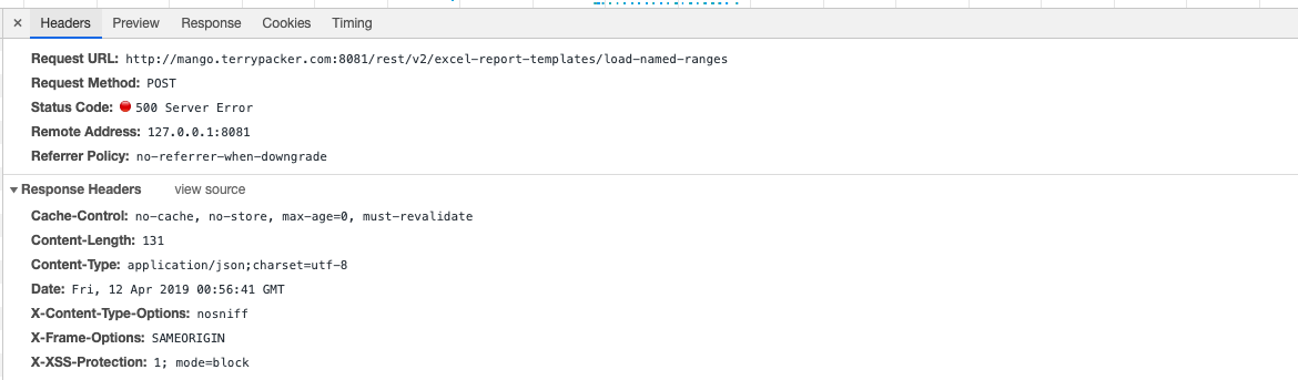Excel Report Template - No error displayed when template file DNE ...