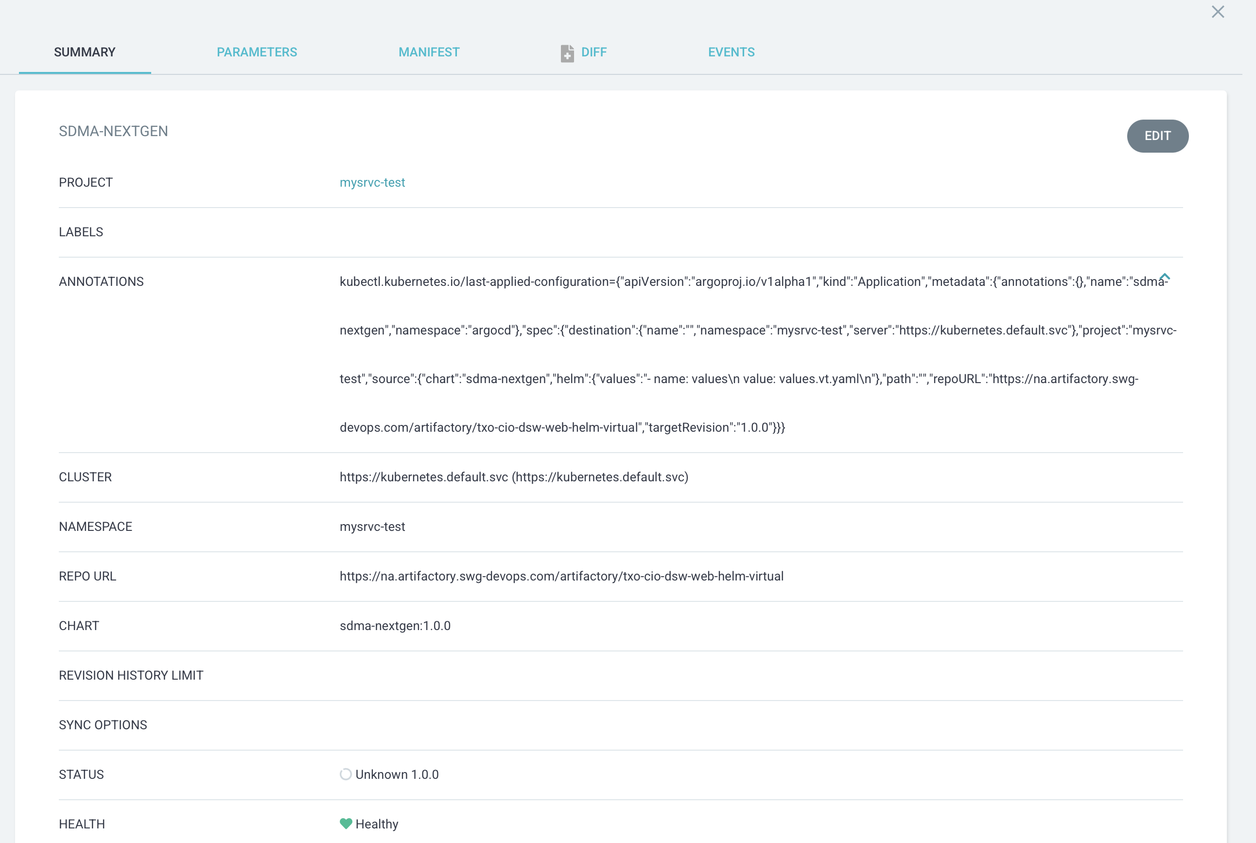 ArgoCd application sync issue - error unmarshaling JSON · Issue #7303 ...