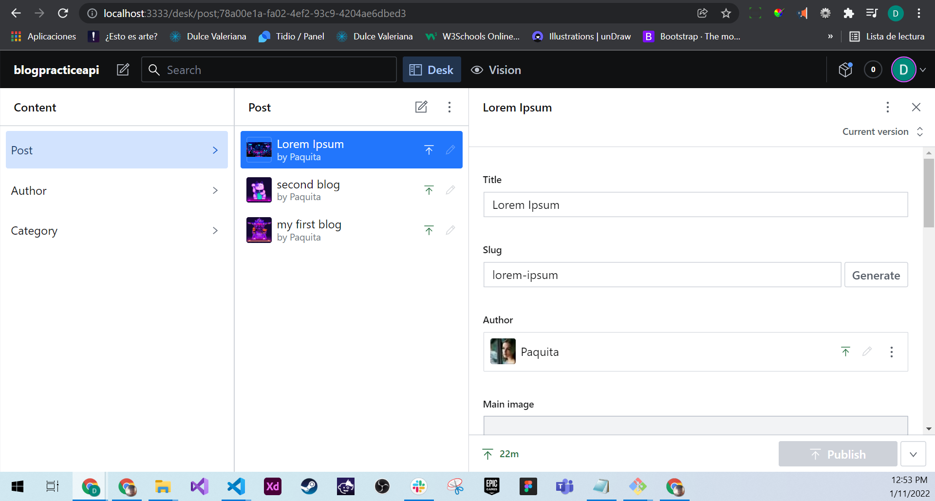GitHub - dulcevaleriana/blog-practice