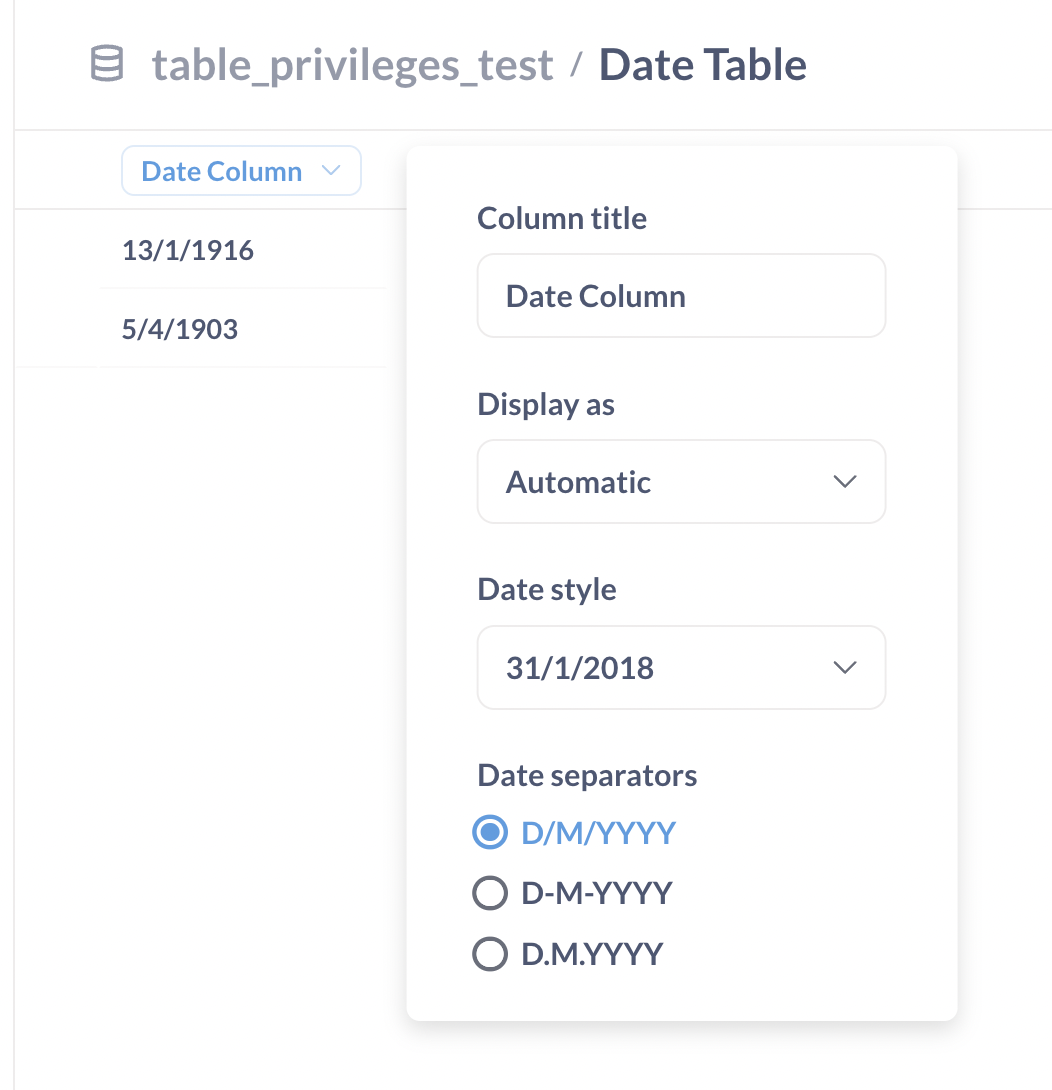 Date formatting not good for old dates