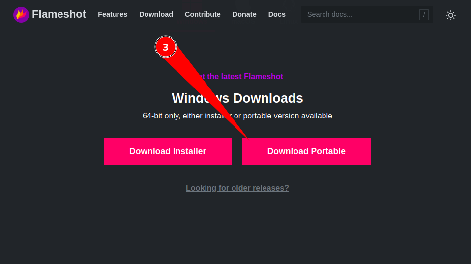 How to get image url from flameshot