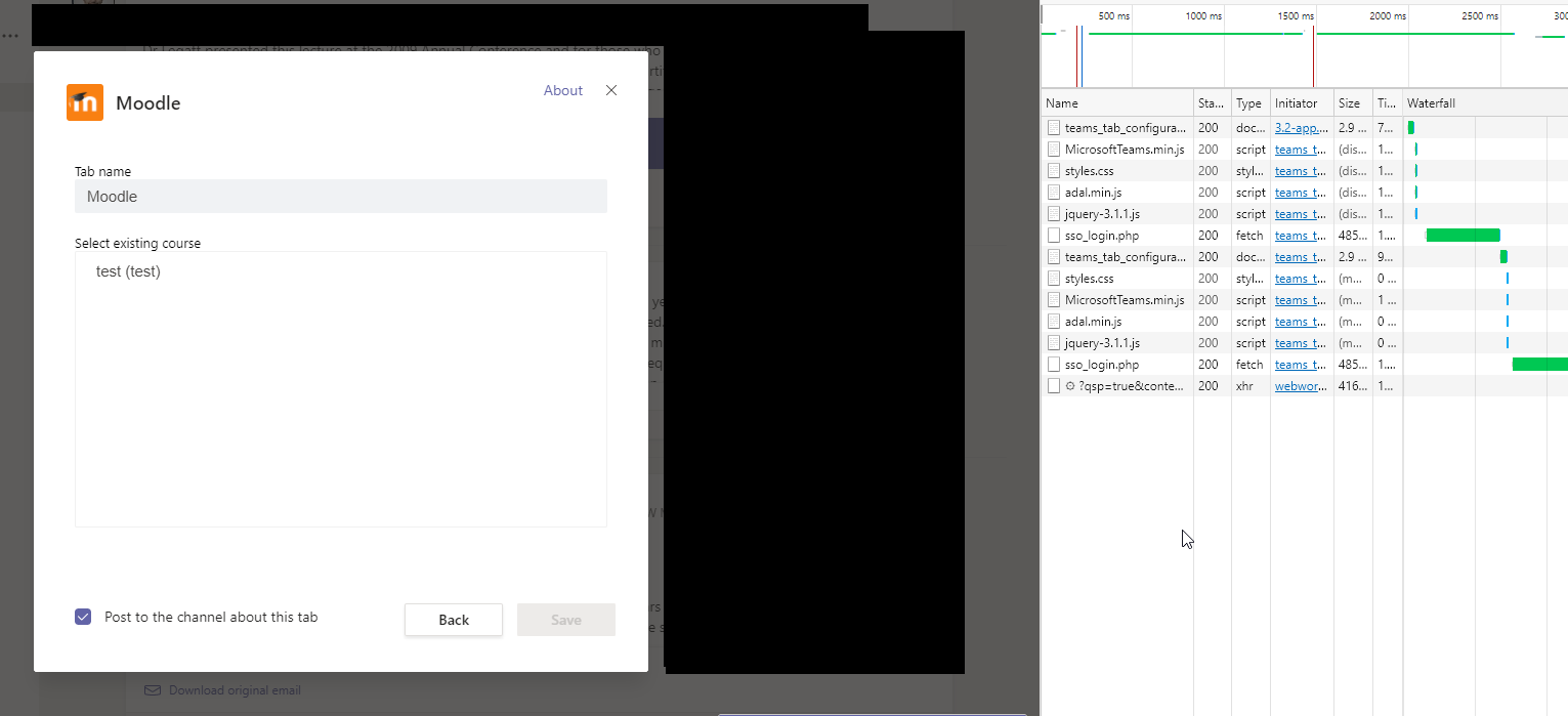 Moodle Teams Tab unable to save · Issue #1499 · microsoft/o365-moodle ...