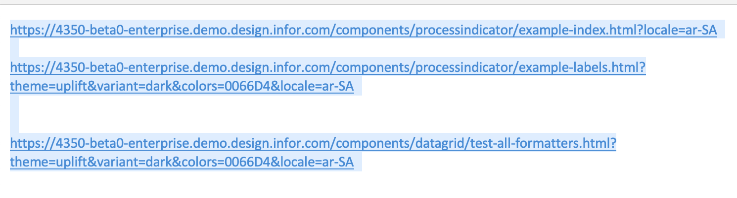 URLS FOR GITHUT TICKET