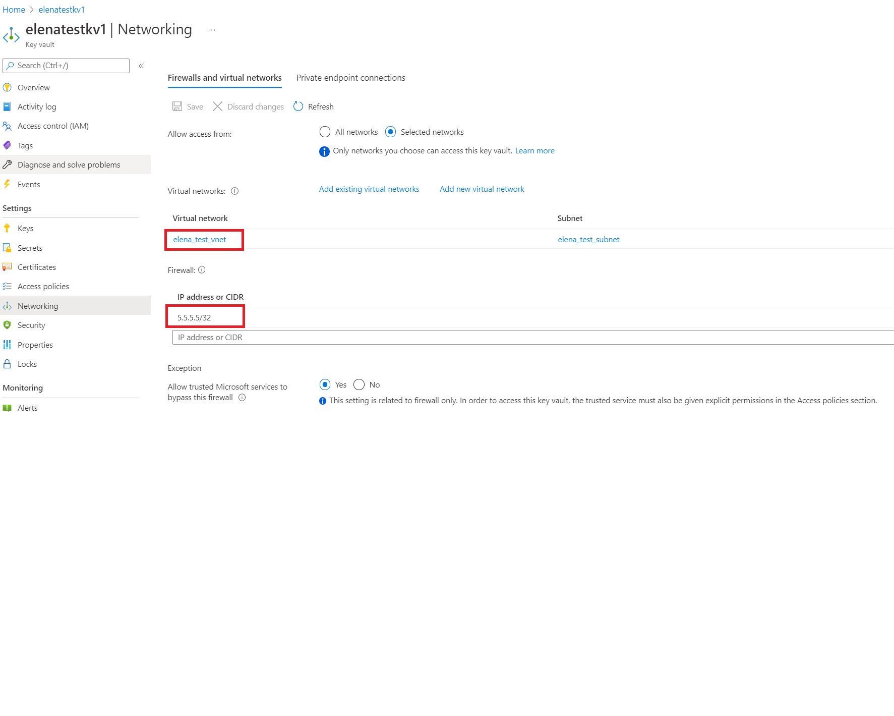 Azurerm key vault Adding Virtual network subnet ids Only Works On 2nd azurerm-key-vault-adding-virtual-network-subnet-ids-only-works-on-2nd