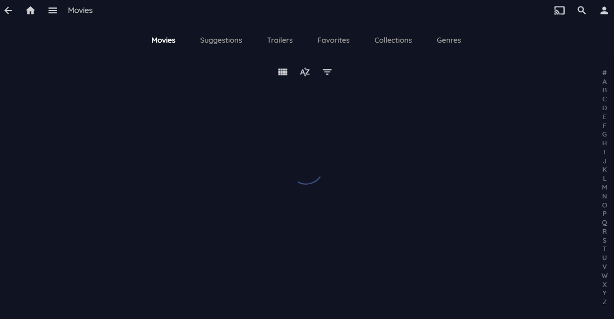 Movie list does not load when logged in as user with a maximum allowed ...