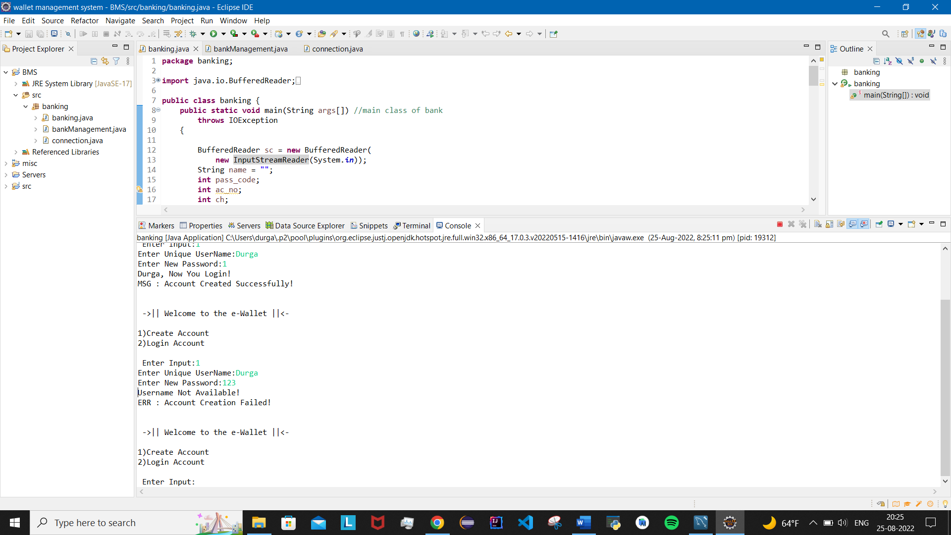 wallet management system in java using jsp and servlet... GitHub - durgas4/e-Wallet-management-Backend-using-java: Basic e-wallet ...