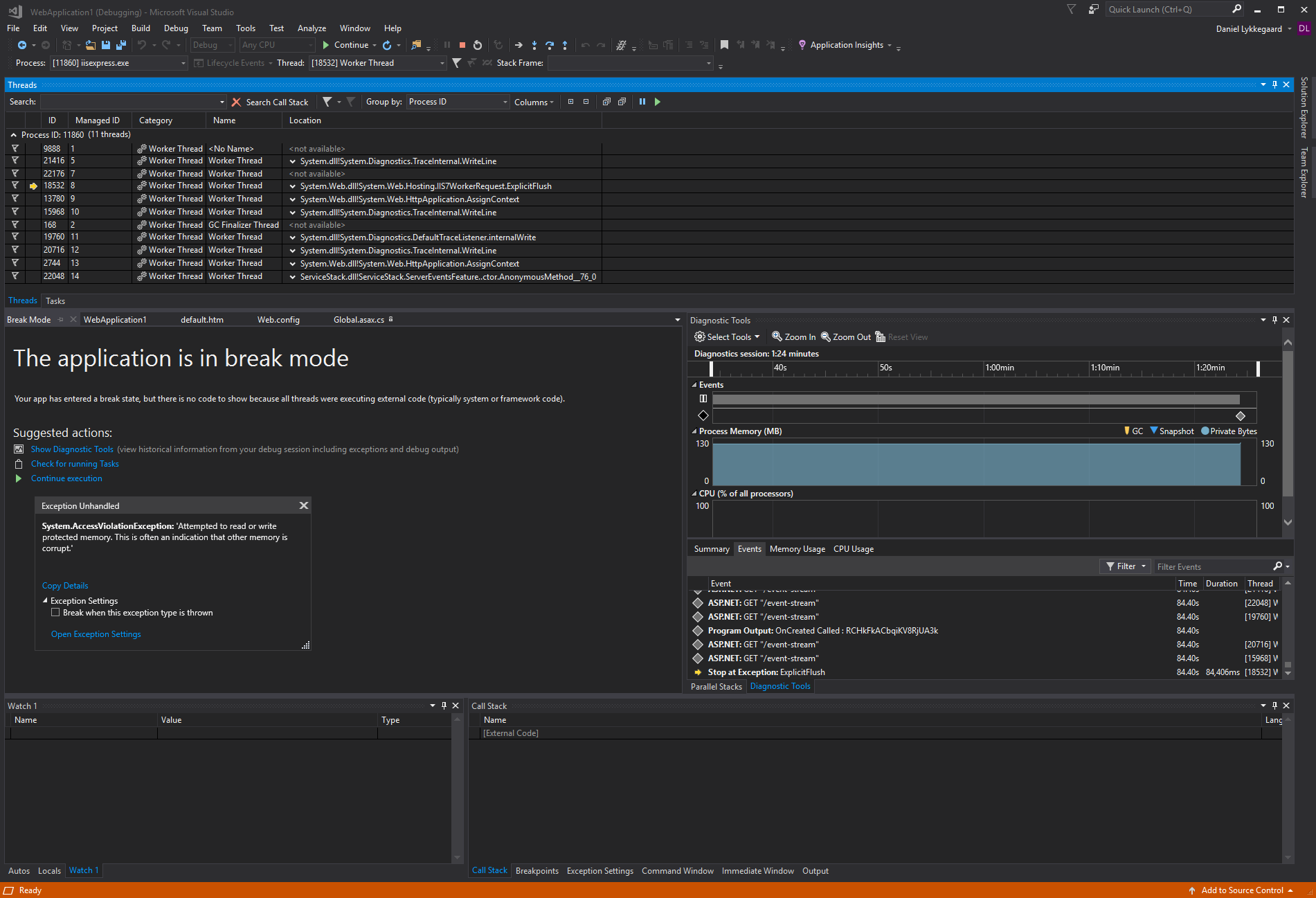 Iis Servicestack IIS Crash when using SSE · Issue #616 · ServiceStack/Issues · GitHub
