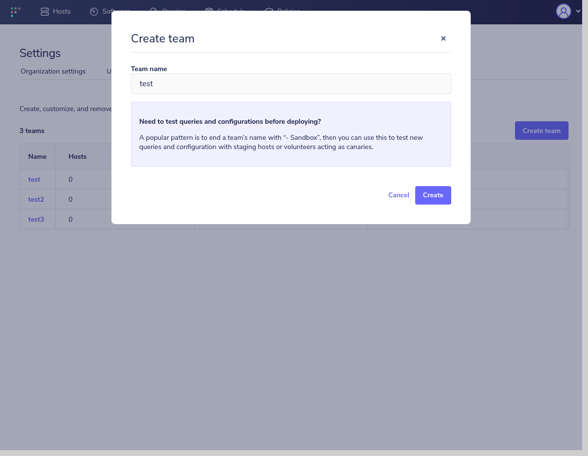 Create team does not error when team name is already taken · Issue ...