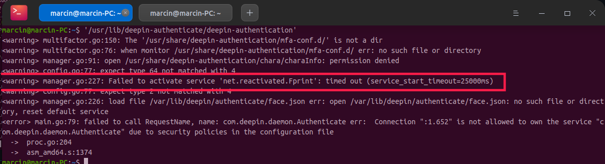 Deepin authenticate very long loading time · Issue #3196 · linuxdeepin ...