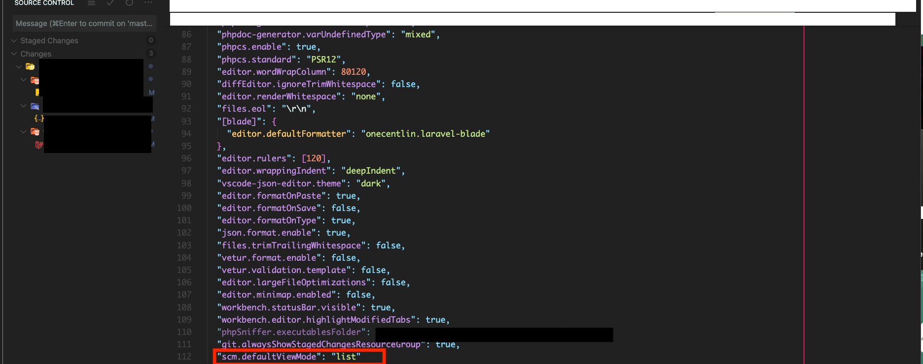 scm view mode "list" not working · Issue #115550 · microsoft/vscode ...