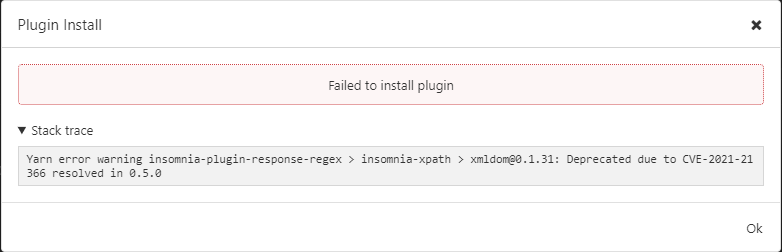 Yarn Warning on Plugin Install Prevents Plugin Installation · Issue ...