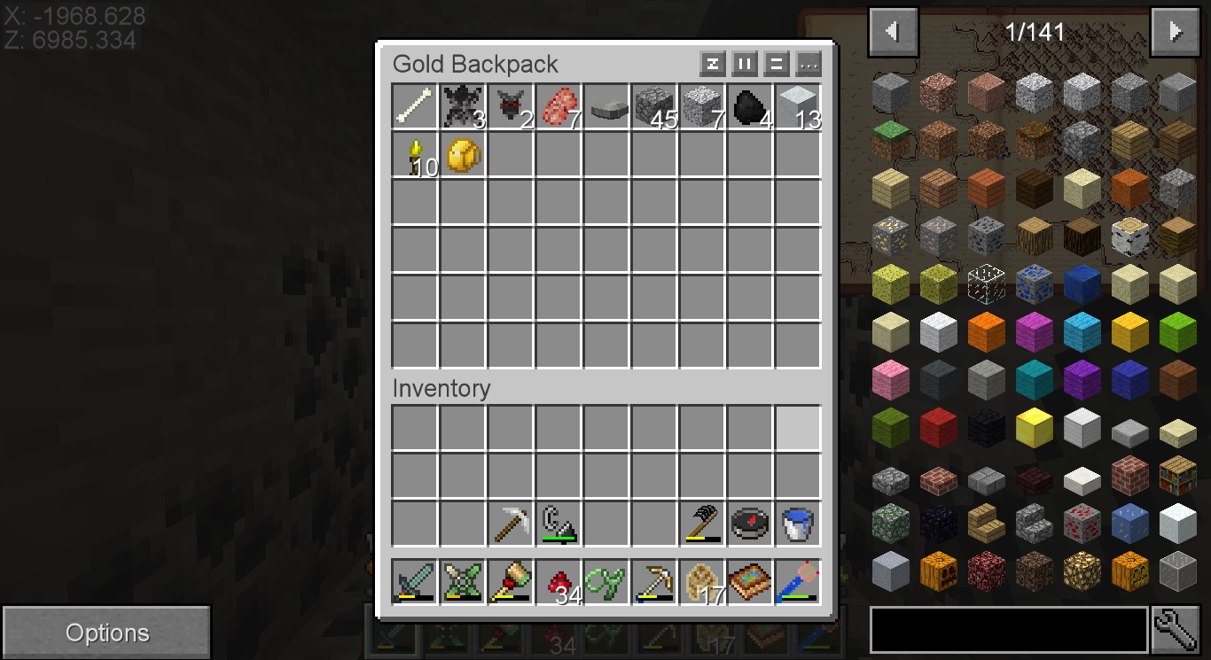 Iron Backpack eating items · Issue 2402 · DarkPacks/SevTechAges · GitHub