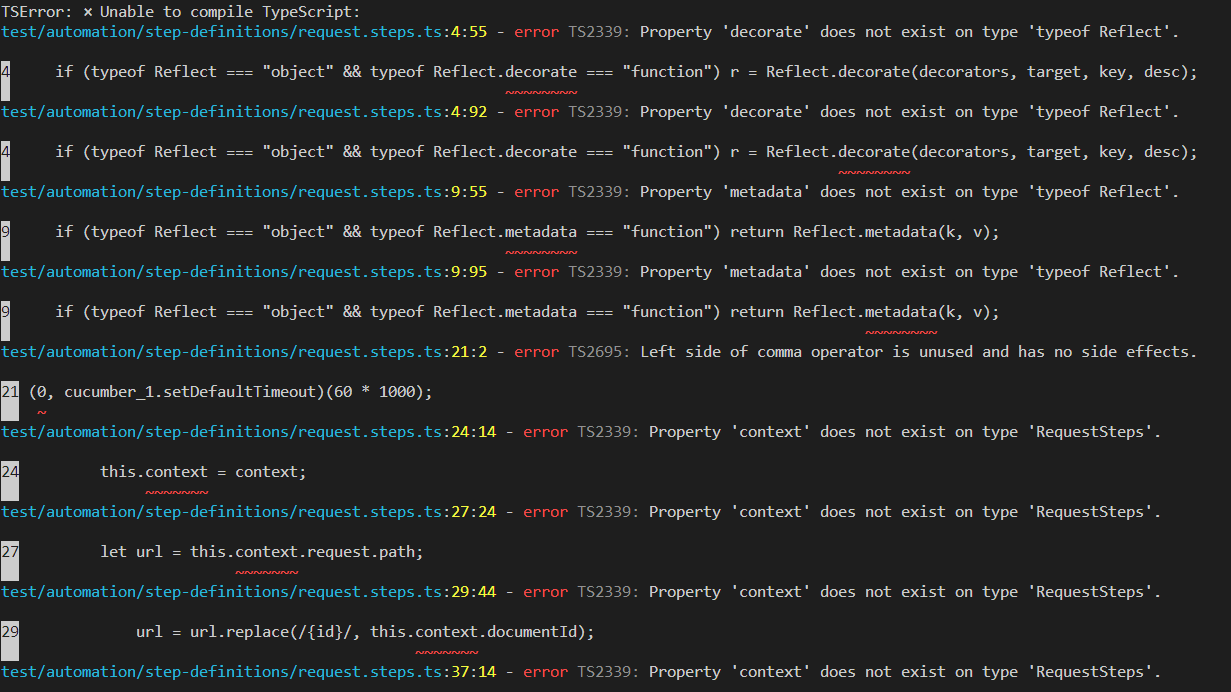 Running cucumberjs programmatically using TSNode · Issue 2249