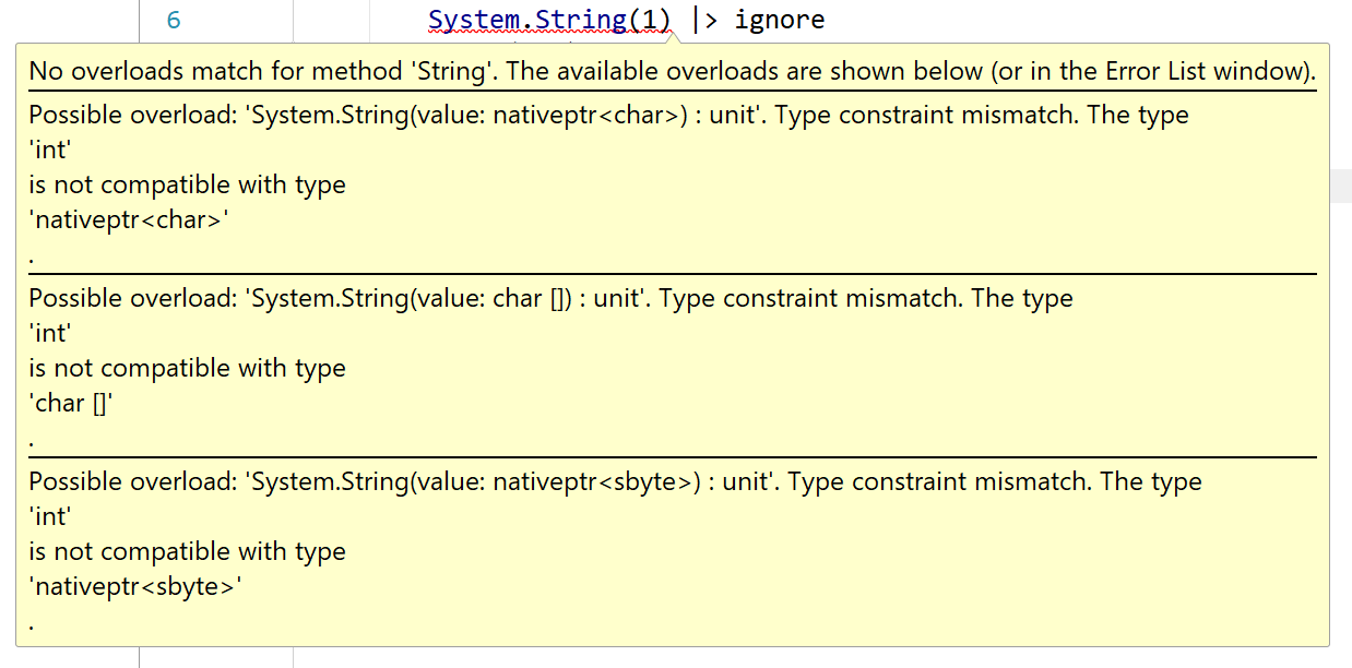 Possible overloads errors ranges are trimmed · Issue #3685 · dotnet ...