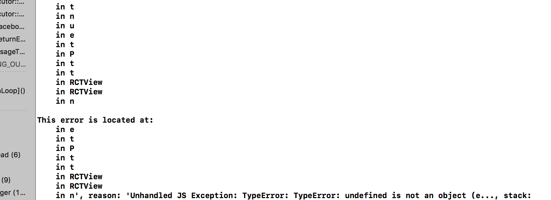My IOS app crashed in release mode. · Issue #22192 · facebook/react ...