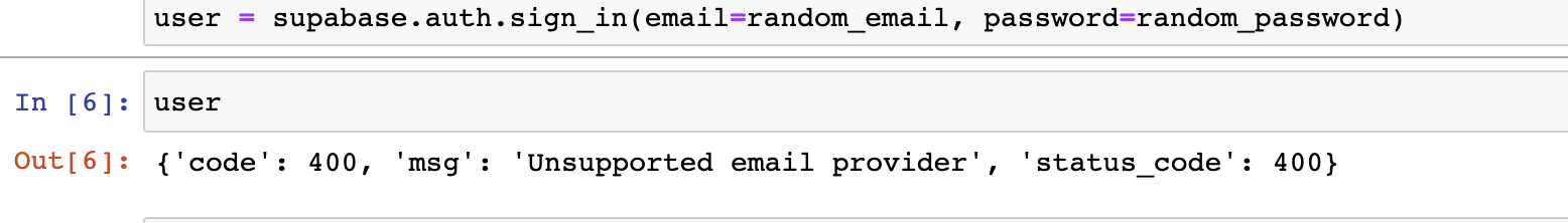 Unsupported email provider · Issue #2851 · supabase/supabase · GitHub