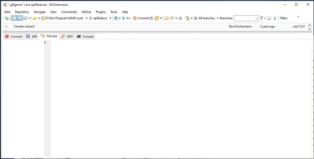 vNext "View History" UX bad? · gitextensions gitextensions · Discussion ...