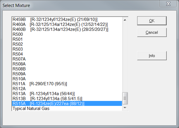 Refprop Python Blend Inputformat predefined blend load error (9.4.4.43) · Issue #16 · usnistgov/REFPROP ...