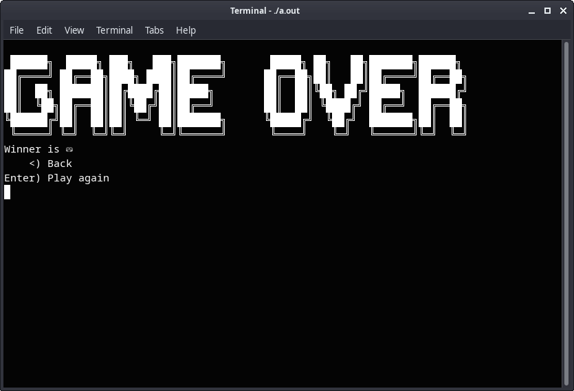 GitHub - Khachatur01/backgammon-cpp: Backgammon game for console · GitHub