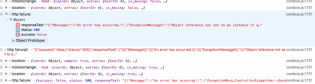 iOS- plugin works perfect in the simulator but does not work in real ...
