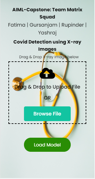GitHub - yashrajsharma23/Covid-Detection: Can detect Covid based on X ...