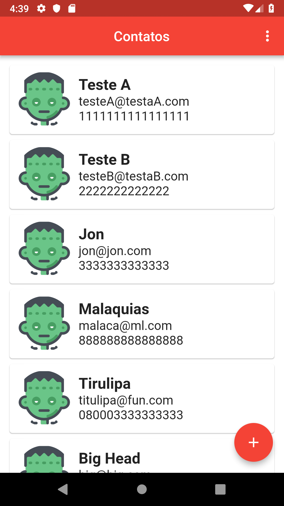 GitHub - medeirosleandro/crudAppAgenda: CRUD SQLite - App Agenda