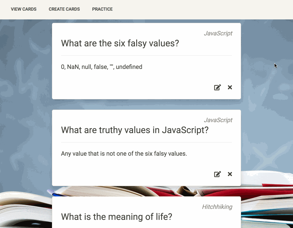 GitHub jjnotjayjay/MERNflashcards A fullstack React.js flash card