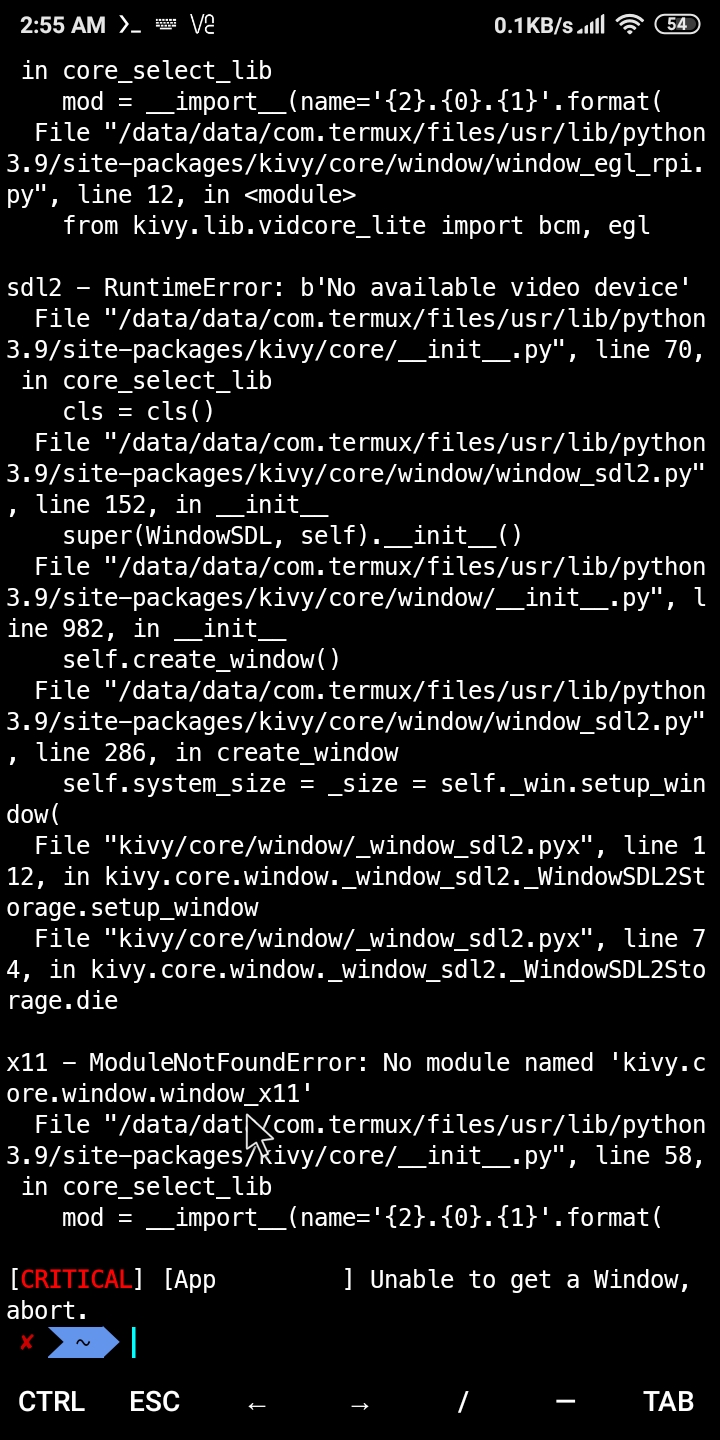 [Bug]: Kivy doesn't work due to OpenGL · Issue #436 · termux/x11 ...
