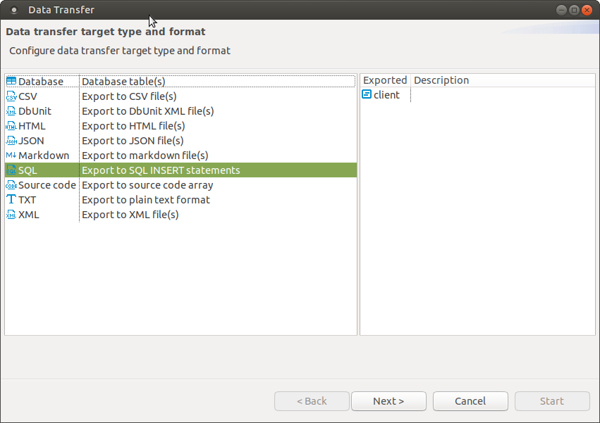 Export data opens wrong option · Issue #9630 · dbeaver/dbeaver · GitHub