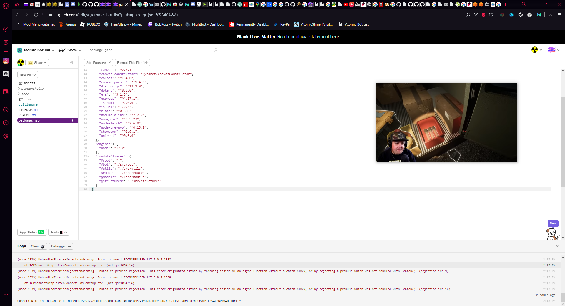 plz help · Issue #99 · Sank6/Discord-Bot-List · GitHub