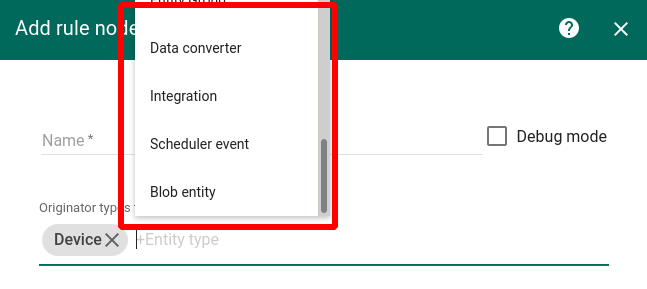 [Bug][Rule Engine] Discrepancy between originator type and originator ...