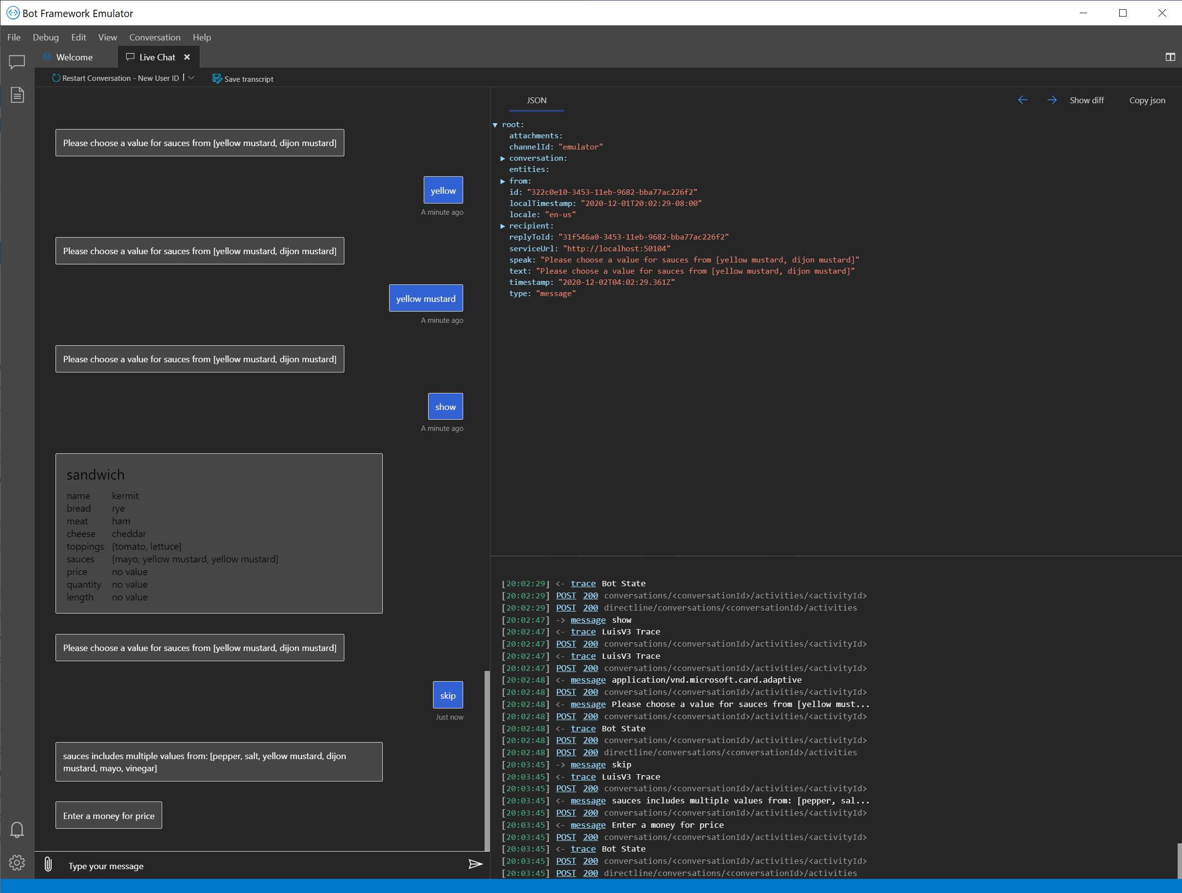 Form dialogs: "skip" is not understood · Issue #5057 · microsoft ...