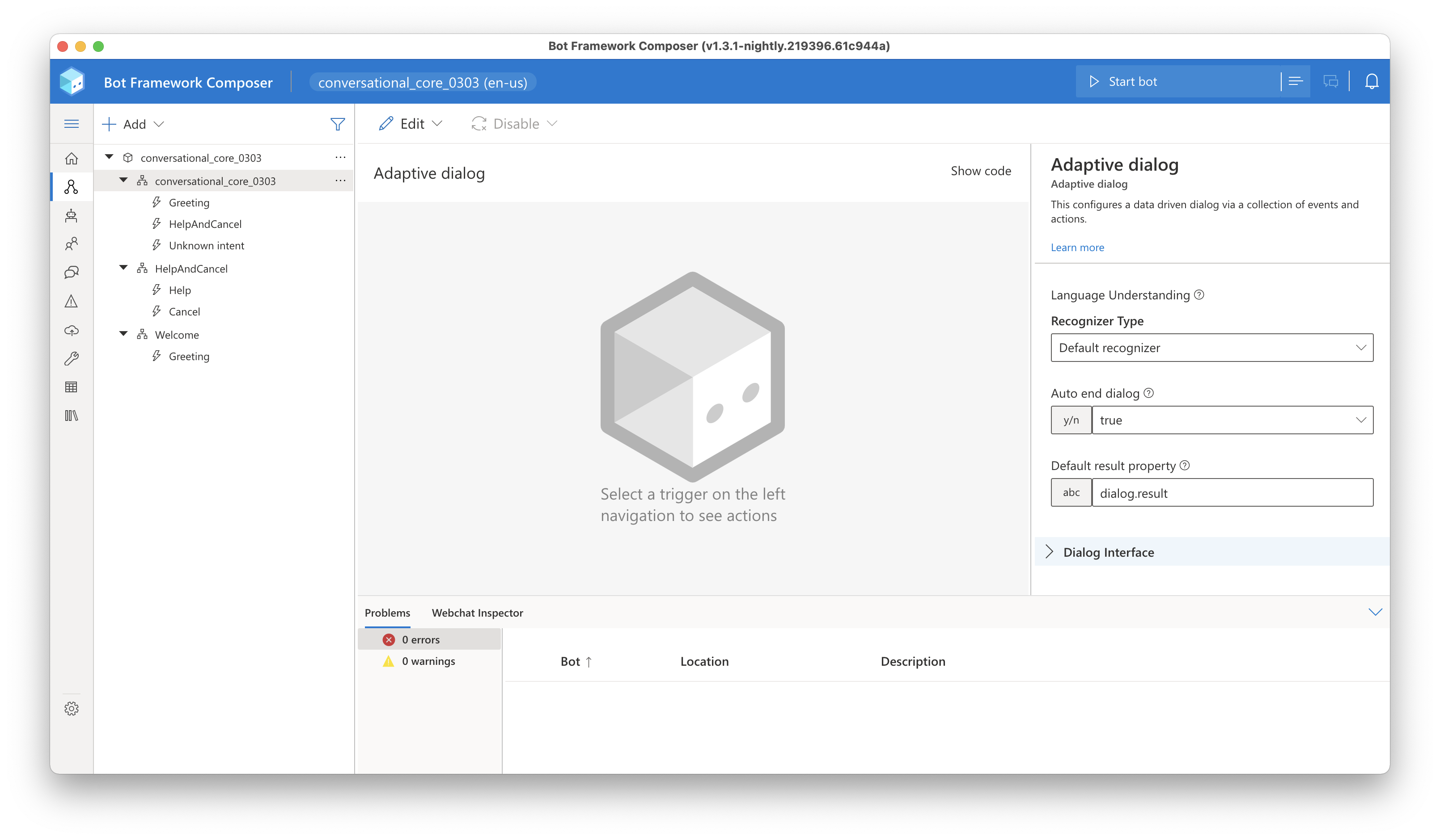 "Problem" drawer disappears on the Project Settings page when you ...