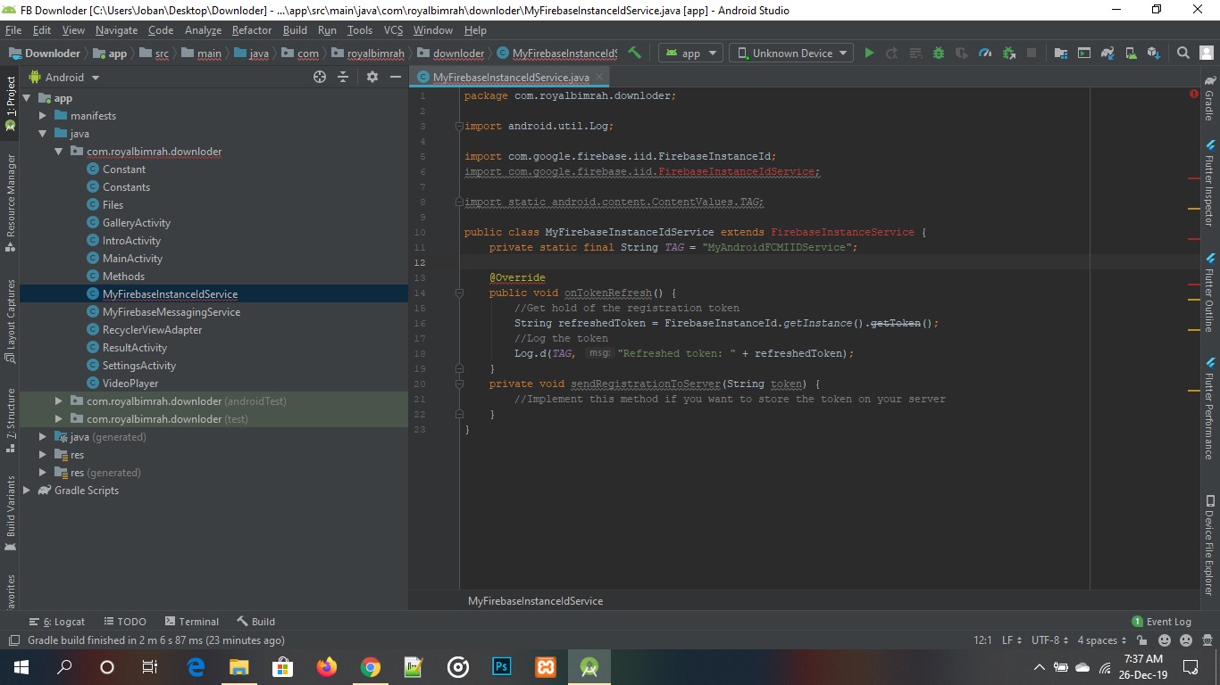 Deprecated in new version · Issue #1035 · firebase/quickstart-android ...