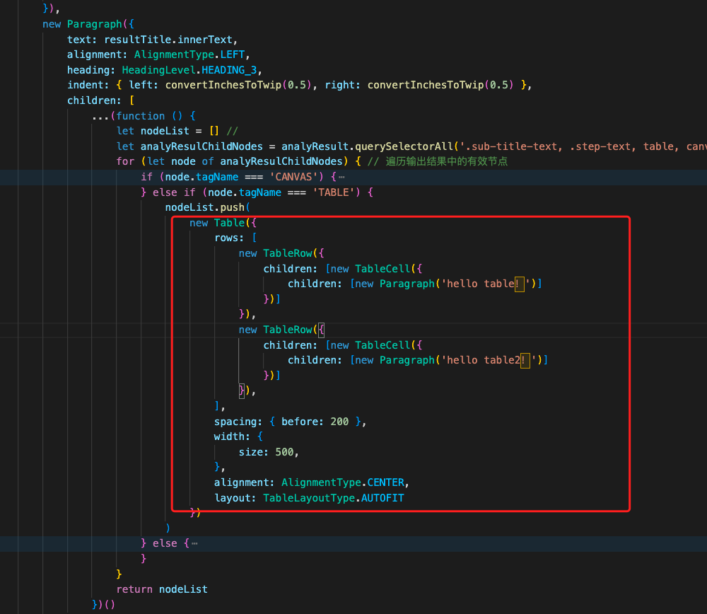 table doesn't work · Issue #1521 · dolanmiu/docx · GitHub