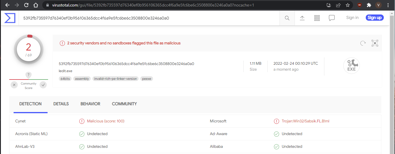 ledit_virustotal_warning