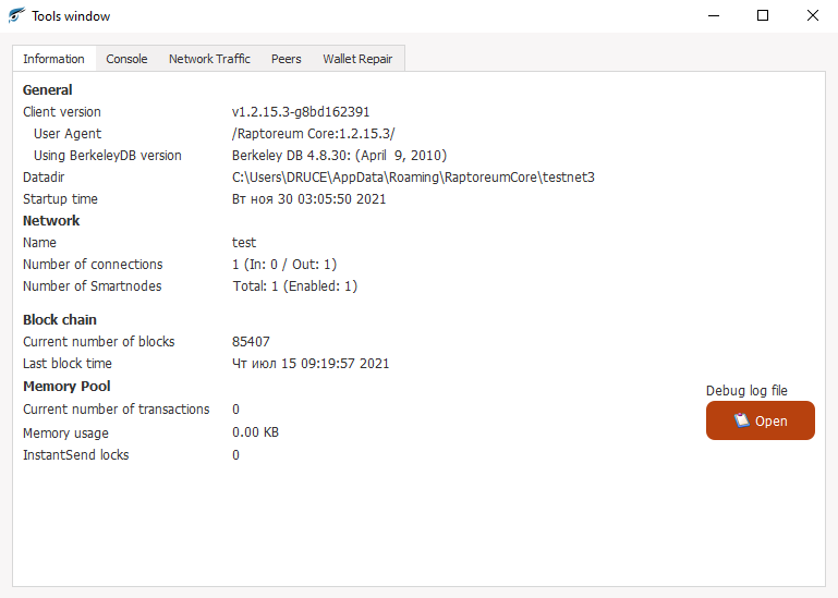 Testnet is not syncing · Issue #69 · Raptor3um/raptoreum · GitHub