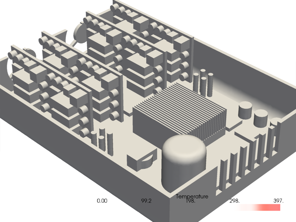 Electronics cooling example - volumetric plot doesn't look right in the ...
