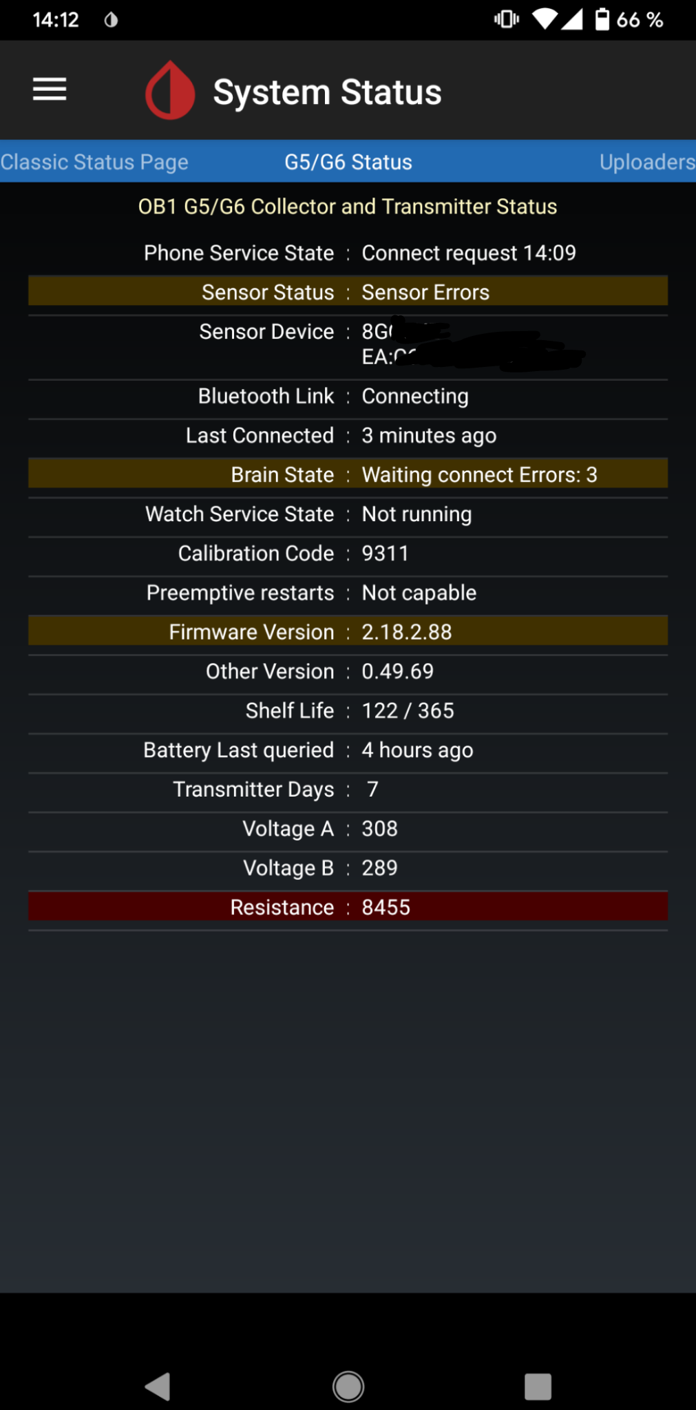 amazfit bip dexcom