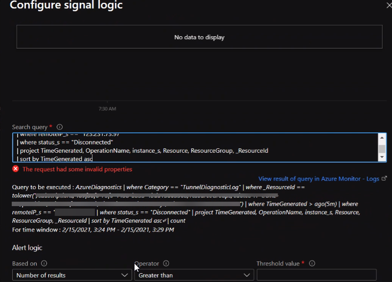 Invalid Query · Issue #70493 · MicrosoftDocs/azure-docs · GitHub
