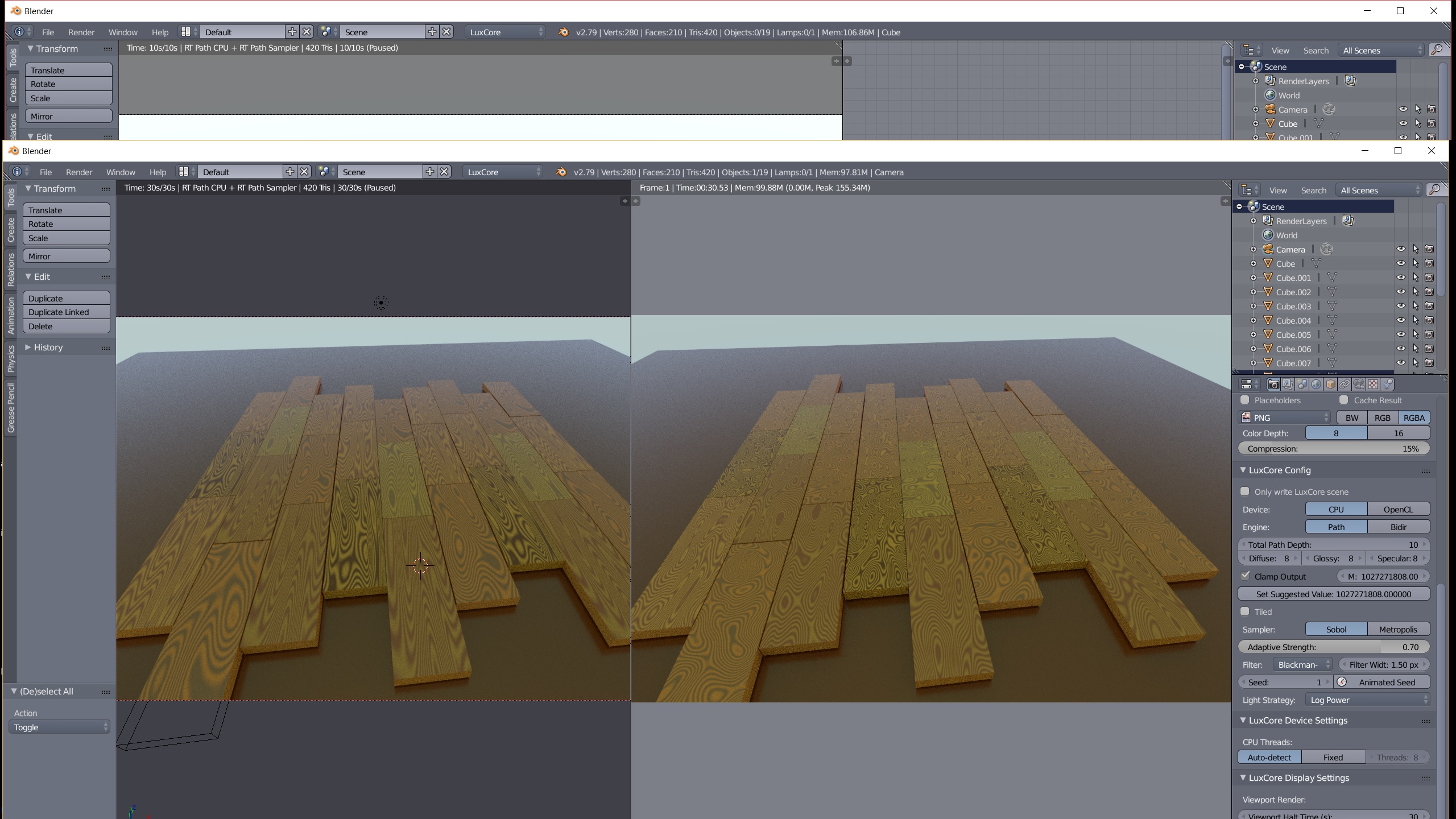 Blender texture wood: Difference in View Port and Render · Issue #190 ...
