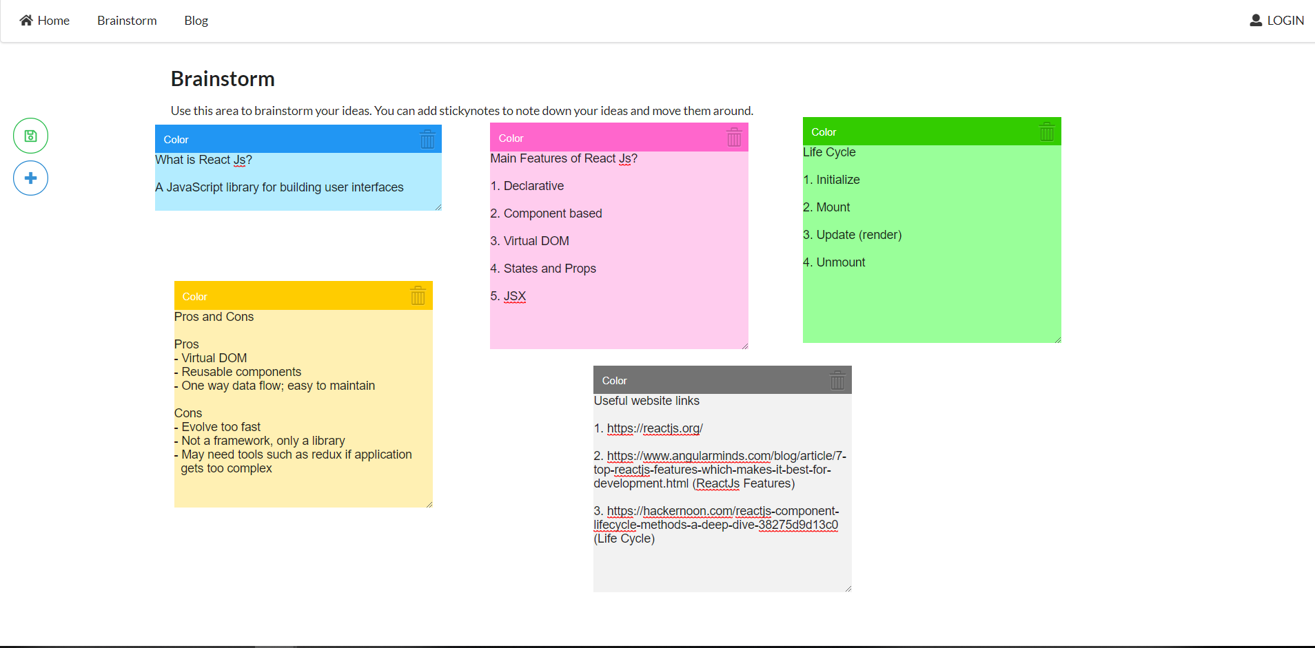 GitHub - hanna3688/SampleProjectBrainstorm: Side project - Brainstorm ...
