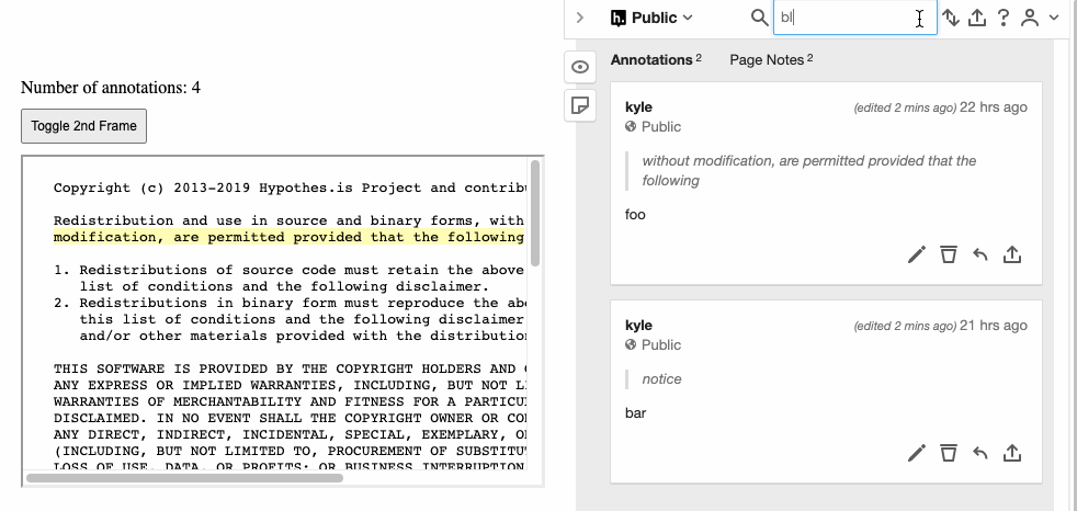 Search and selecting annotations should not be additive · Issue #2270 ...