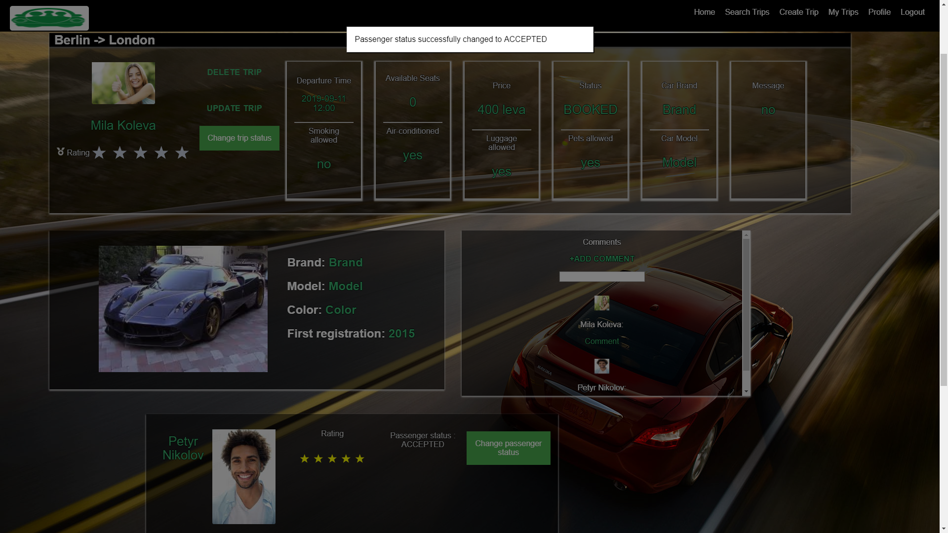 GitHub - detelinradev/carpooling: This is a project for car sharing ...