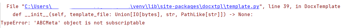 Error on import DocxTemplate (Python